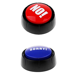 2pcs Boutons Sonores En Forme De Dôme Game Show Answer Buzzers