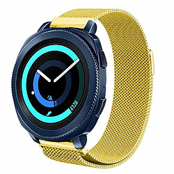 PHONECARE Bracelet Confortable Milanais Avec Fermoir Magnétique pourSamsung Galaxy Watch4 Classic - 42mm - Or