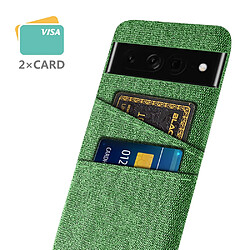 Coque en TPU avec porte-cartes, vert pour votre Google Pixel 7 Pro