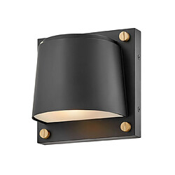 Elstead Lighting Applique murale extérieur Scout Composite résistant aux intempéries Noir