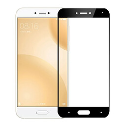 Wewoo Verre trempé noir pour Xiaomi Mi 5c 0.3mm 9H Dureté 2.5D anti-déflagrant Plein Écran Film