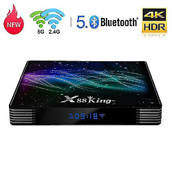 Universal X88 King Amlogic S922X 4 Go 128 Go Smart TV Box Android 9.0 Dual WiFi BT5.0 1000M 4K 60FPS USB3.0 pas cher