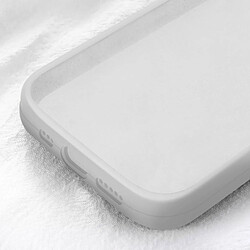 Moxie Coque pour iPhone 15 Pro Max Semi-rigide Intérieur Microfibre Blanc pas cher