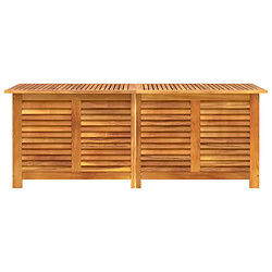 Acheter vidaXL Boîte de rangement de jardin persiennes 150x50x56cm bois acacia