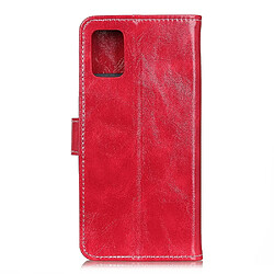 Etui en PU cheval fou vintage rouge pour votre Samsung Galaxy A41