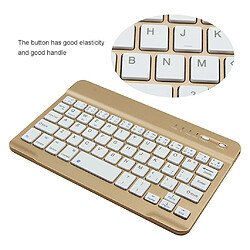 Universal Clavier Bluetooth sans fil ultra-mince de 10 pouces pour iMac/iPad Téléphones portables Tablettes PC Clavier Bluetooth sans fil multidispositifs