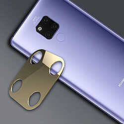 Wewoo Couverture complète de l'anneau de protection de la lentille de la caméra arrière en métal pour téléphone portable 10D Huawei Mate 20 X or 