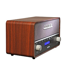 Denver DAB-3, Radio portable 10W RMS - DAB+, FM, minuterie et alarme, Bluetooth, Fonctionne sur 230V ou piles