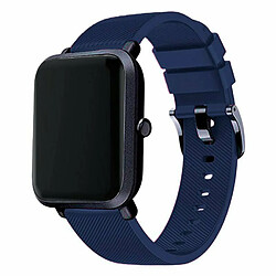 PHONECARE Bracelet en Silicone Souple Avec Boucle pour Huawei Watch GT 3 42mm - Bleu Foncé