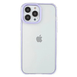 Coque en TPU anti-rayures violet pour votre iPhone 13 Pro 6.1 pouces