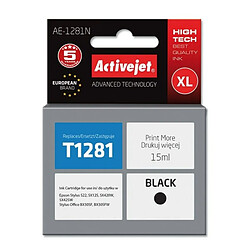 Activejet? Cartouche d'encre originale Activejet AE-1281N Noir