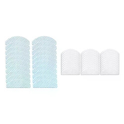 Lot de serpillères jetables, AD 30Pcs lingettes, pour nettoyage, 20 pièces, pour modèles ECOVACS DEEBOT OZMO T8