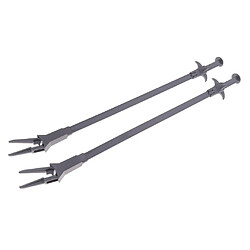 2 pcs herbe plante croissante pince pour aquarium plantes outils pince à épiler 50 cm