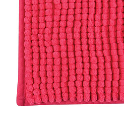 MSV Tapis de bain Microfibre CHENILLE 40x60cm Fuschia