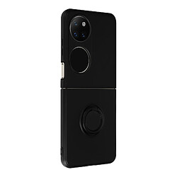 Avizar Coque Huawei P50 Pocket Rigide Bague de maintien Fonction support vidéo noir