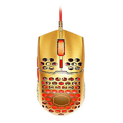 Universal Golden ergonomic giber souris ultraweave câble souris