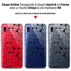 Avis Caseink Coque arrière Samsung Galaxy A10 (6.2 ) Gel HD [ Nouvelle Collection - Souple - Antichoc - Imprimé en France] Chien Noir