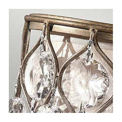 Avis Elstead Lighting Applique murale Lucia Acier,cristal de Bauhinia Argent bruni