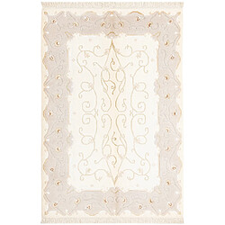 Vidal Tapis de laine 183x122 beige Darya