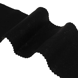 Avis clavier de piano housse de protection tissu anti-poussière pour accessoires de piano noir