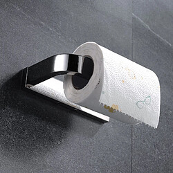 Avis Universal Cuisine Toilette Toilette Porte-papier mural en acier inoxydable Rouleau de papier serviette Porte-papier Porte-papier(Argent)