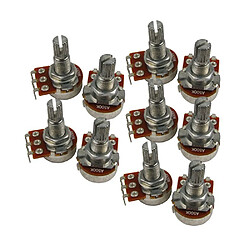 Potentiomètres guitare A500K - Argent