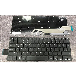 Clavier En Plastique Turc Noir Pour Ordinateur Portable Dell 5368 5378 7460 7466 7467 7560