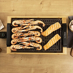 Acheter Cecotec Plancha électrique Tasty&Grill 2000 Bamboo LineStone