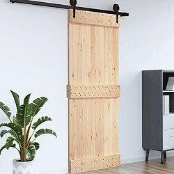 Avis vidaXL Porte NARVIK 70x210 cm bois massif de pin