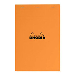 Bloc bureau Rhodia N°18 format A4 petits carreaux 80 feuilles - Lot de 5