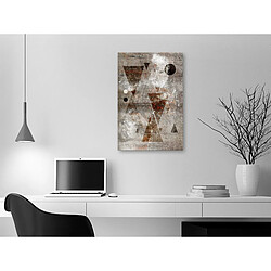 Decoshop26 Tableau toile de décoration murale impression premium en 1 partie sur châssis en bois motif Horoscope 20x30 cm 11_0013393