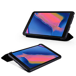 Acheter Wewoo Housse Coque Etui à rabat horizontal en cuir vachette pour Galaxy Tab A8 2019 P200 / P205avec support Noir