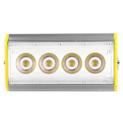 Wewoo Projecteur LED LS50A 50W 4 LEDs 5000 LM 3000-6000 K IP65 Étanche Nouvelle Conception Linéaire Projet-lumière Lampe D'inondation Lampe, AC 100-240 V Lumière Blanche