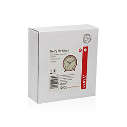 Avis Horloge de table Versa Zeal Rouge Plastique 5,4 x 11,8 x 11 cm