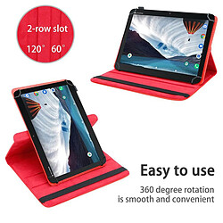 Cadorabo Coque Acepad A140 (10.1 Zoll) Etui en Rouge