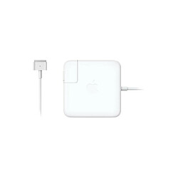 Adaptateur Secteur Apple Magsafe 2 60 W pour MacBook Pro avec écran Retina 13" Blanc Reconditionné