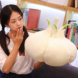 Avis Universal Peluche à l'ail de 40 cm simulée Nourriture Nourriture Légumes farcis doux Petit oreiller à l'ail | Peluche oreiller