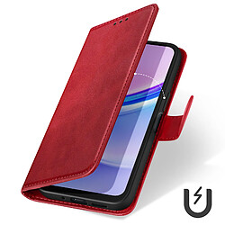 Acheter Avizar Étui pour Samsung Galaxy A16 Dragonne Clapet Support Portefeuille Rouge