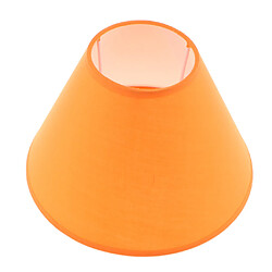 Avis Abat-jour En Tissu Abat-jour De Table Lampadaire Lampe De Chevet Abat-jour Orange