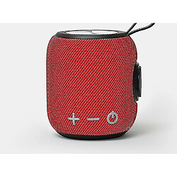 Universal Tissu de tissu extérieur portable sans fil Bluetooth 360 HD IPX7 MAH imperméable | Enceintes extérieures (rouge)