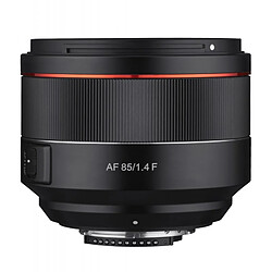 SAMYANG Objectif AF 85mm F1.4 compatible avec Nikon F Garanti 2 ans