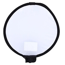 Wewoo Softbox Mini studio photo noir et blanc Boîte souple pliante de style rond universel de 30cm, sans support de lumière de flash +