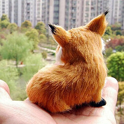 Avis Universal Mini Fox Toy, décorations de modèle Animal de simulation pour enfants