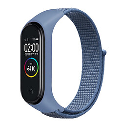 Bracelet en nylon réglable pour votre Xiaomi Mi Band 3/4/5/6/7 - océan bleu