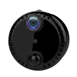 Chrono Mini caméra espion cachée, mini caméra portable de sécurité à domicile 1080P avec vision nocturne pour la maison, le bureau extérieur, noir