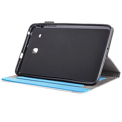 Wewoo Housse Étui pour Samsung Galaxy Tab E 8.0 / T377 belle bande dessinée motif raton laveur Horizontal Flip en cuir avec support et Slots de cartes Pen Slot pas cher