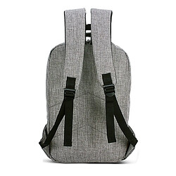 Wewoo Sacoche pour ordinateur portable gris MacBook 15,6 pouces et moins, Samsung, Lenovo, Sony, DELL Alienware, CHUWI, ASUS, HP Sac à dos, taille: 43x28x12cm, à bandoulière à universel multifonctions