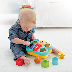 Avis Fisher-Price Trieur De Forme Papillon jouet bébé avec 6 blocs de 4 formes différentes pour apprendre à trier et à empiler, 6 mois et plus, CDC22