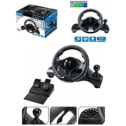 Subsonic Volant et pédales de jeu Vidéo SUPER DRIVE PRO G5 750-X SERIE Volant SWITCH PS4 XB1 PS3 PC