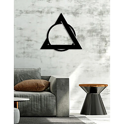 Avis EPIKASA Décoration Murale en Métal Triangles 10